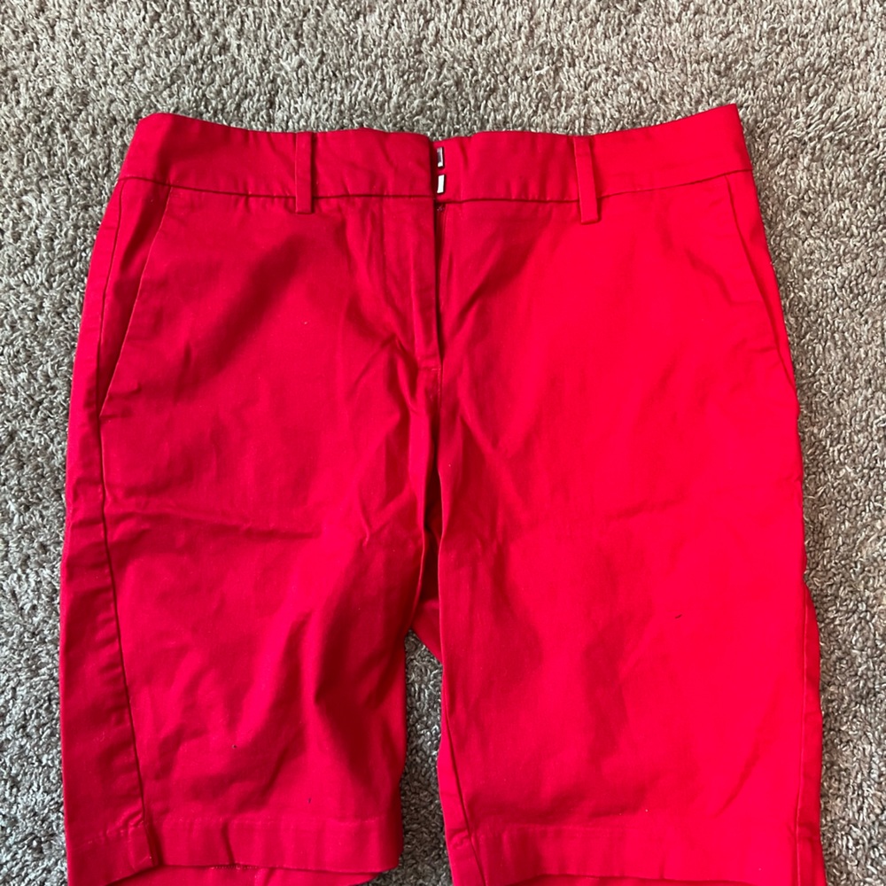 Red Nautica shorts